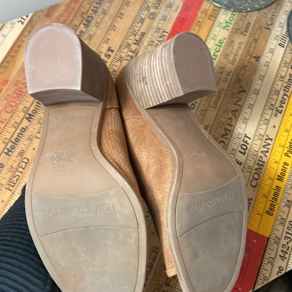 Franco Sarto peep toe booties - Picture 4 of 9